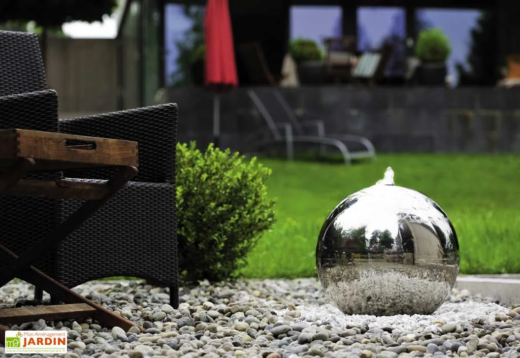 Fontaine Jardin Inox Ocean 1 Fontaine Jardin Inox Ocean