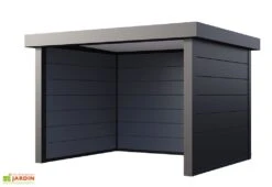 Abri De Jardin En Acier Galvanisé Ouvert Singolo - 10,6 M² -Abriet Mobilier Soldes Boutique abri anthracite singolo 3630
