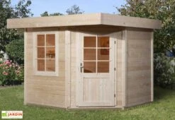 Abri Design Fides 1 (Plusieurs Tailles) 28mm -Abriet Mobilier Soldes Boutique abri bois fides brut 1