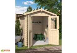 Abri De Jardin En Bois D’épicéa FSC – 220 X 220 X 214 Cm
