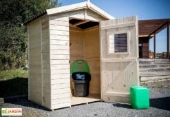 Abri De Jardin Bois Eden (1,6x1,2) 16mm+Plancher -Abriet Mobilier Soldes Boutique abri de jardin bois eden 1 6x1 2 16mm plancher