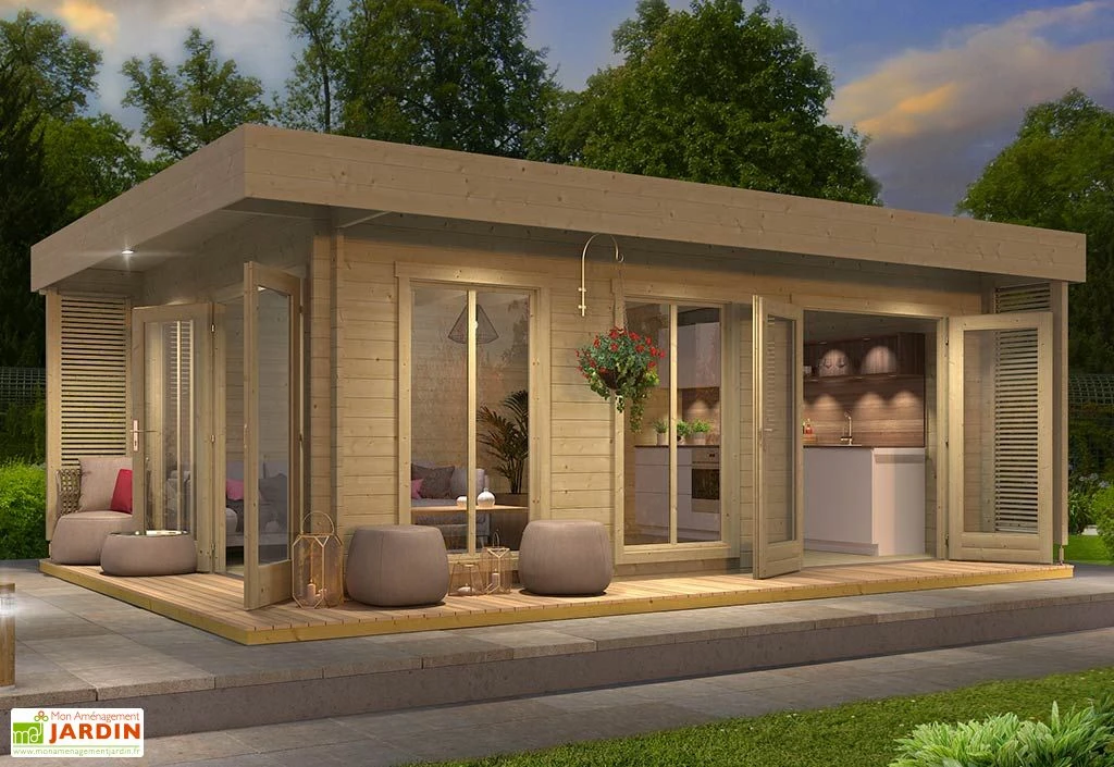 Abri De Jardin En Bois D’épicéa Brut 21,6 M² - Dominica 1 Abri De Jardin En Bois D’épicéa Brut 21,6 M² - Dominica