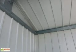Abri De Jardin En Acier Galvanisé Duramax Modern 4 M² Gris Silver 10 Abri De Jardin En Acier Galvanisé Duramax Modern 4 M² Gris Silver -Abriet Mobilier Soldes Boutique abri jardin acier galvanise duramax modern 6x5 gris 3