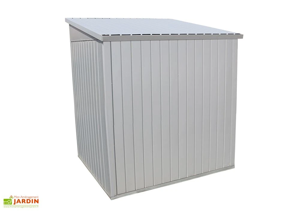Abri De Jardin En Acier Galvanisé Duramax Modern 4 M² Gris Silver 3 Abri De Jardin En Acier Galvanisé Duramax Modern 4 M² Gris Silver – Image 3