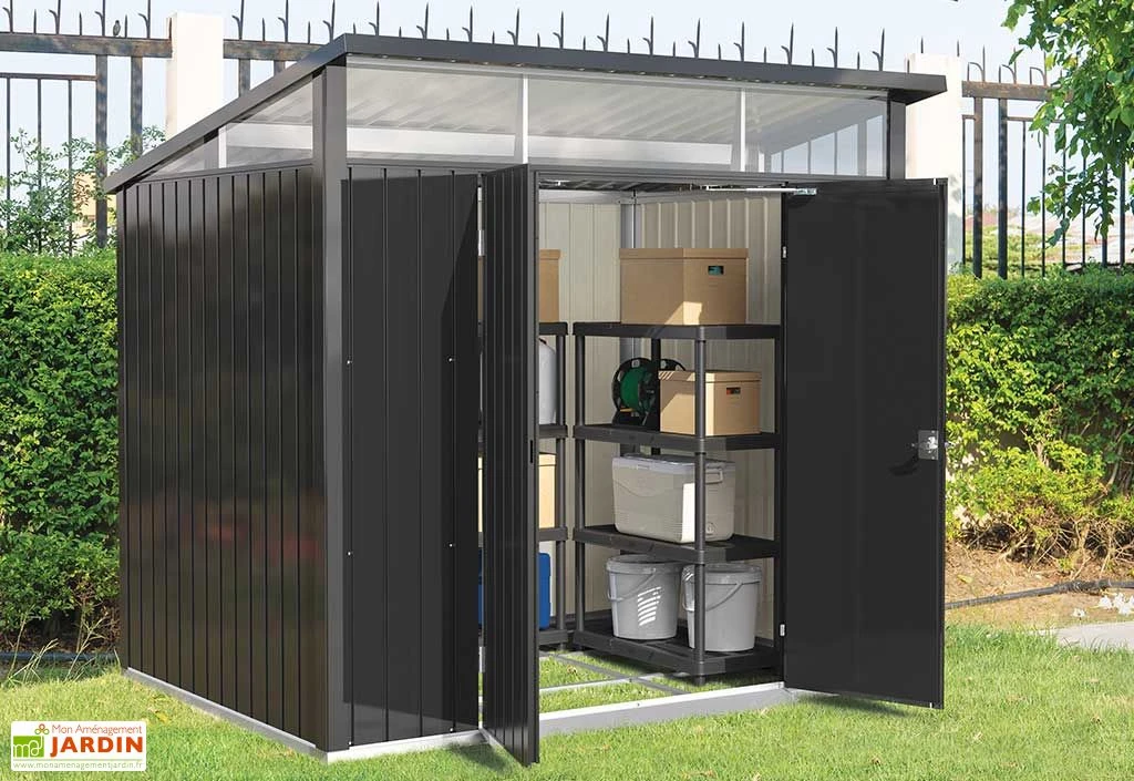 Abri De Jardin En Acier Galvanisé Duramax Modern 4,5 M² 1 Abri De Jardin En Acier Galvanisé Duramax Modern 4,5 M²