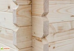 Abri De Jardin + Auvent En Bois D’Epicéa Brut 18 M² -Abriet Mobilier Soldes Boutique abri jardin auvent bois epicea brut 18m 3