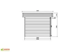 Solid Abri De Jardin Bois Malmo 28 Mm (391x301) 5 Solid Abri De Jardin Bois Malmo 28 Mm (391x301) -Abriet Mobilier Soldes Boutique abri jardin bois 28 mm 3 4