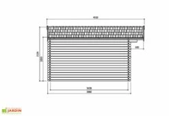 Solid Abri De Jardin Bois Rignitz 40 Mm (418x388) -Abriet Mobilier Soldes Boutique abri jardin bois 40 mm 3