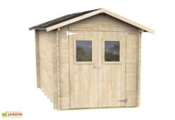 Abri De Jardin En Bois Brut 4 M² 19 Mm - Roby