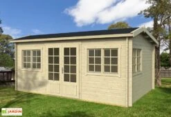 Abri De Jardin En Bois D’épicéa Brut Swindon – 19,98 M²