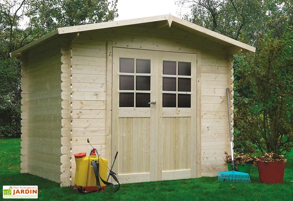 Solid Abri De Jardin Bois Dresden 19mm (248 X 198 Cm) 1 Solid Abri De Jardin Bois Dresden 19mm (248 X 198 Cm)