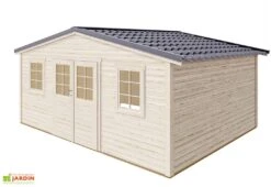 Abri De Jardin En Bois D’épicéa Brut Shelty+ 20 M²