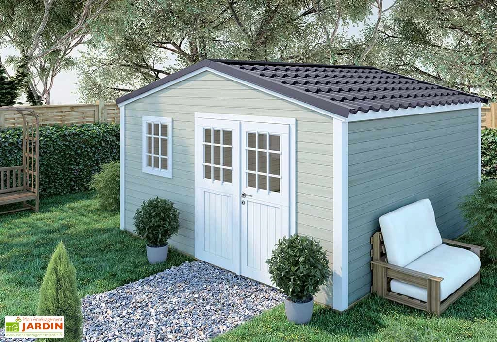 Abri De Jardin En Bois D’Épicéa Brut Shelty+ 16 M² 1 Abri De Jardin En Bois D’Épicéa Brut Shelty+ 16 M²