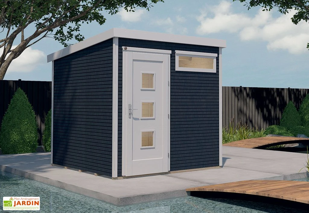 Abri De Jardin Bois D’Épicéa Design 171 Weka-Line T2 Confort - 8,8 M² 2 Abri De Jardin Bois D’Épicéa Design 171 Weka-Line T2 Confort - 8,8 M² – Image 2