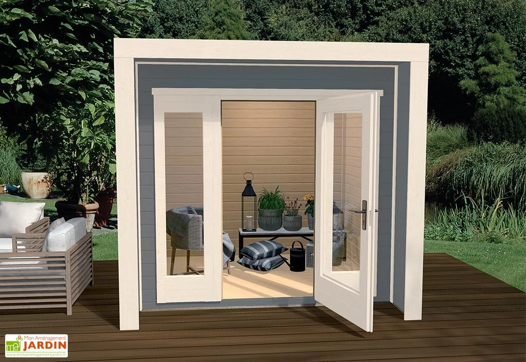 Abri De Jardin En Bois D’Épicéa Design 263 Weka-Line T1 - 5,6 M² 3 Abri De Jardin En Bois D’Épicéa Design 263 Weka-Line T1 - 5,6 M² – Image 3