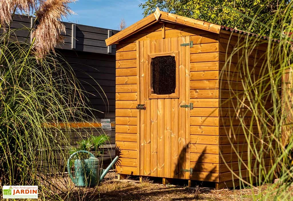 Abri De Jardin En Bois Traité THT Avec Plancher 2,5 M² 1 Abri De Jardin En Bois Traité THT Avec Plancher 2,5 M²