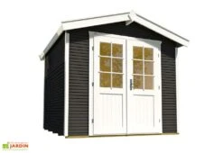 Abri De Jardin En Bois D’Épicéa WekaLine 6,1 M² (3 Coloris) -Abriet Mobilier Soldes Boutique abri jardin bois epicea wekaline 6 1 m 3 coloris 4