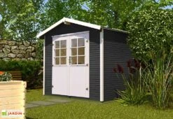 Abri De Jardin En Bois D’Épicéa WekaLine 6,1 M² (3 Coloris) -Abriet Mobilier Soldes Boutique abri jardin bois epicea wekaline 6 1 m 3 coloris 5