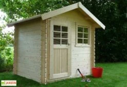 Solid Abri De Jardin Bois Laval 28mm 238x198