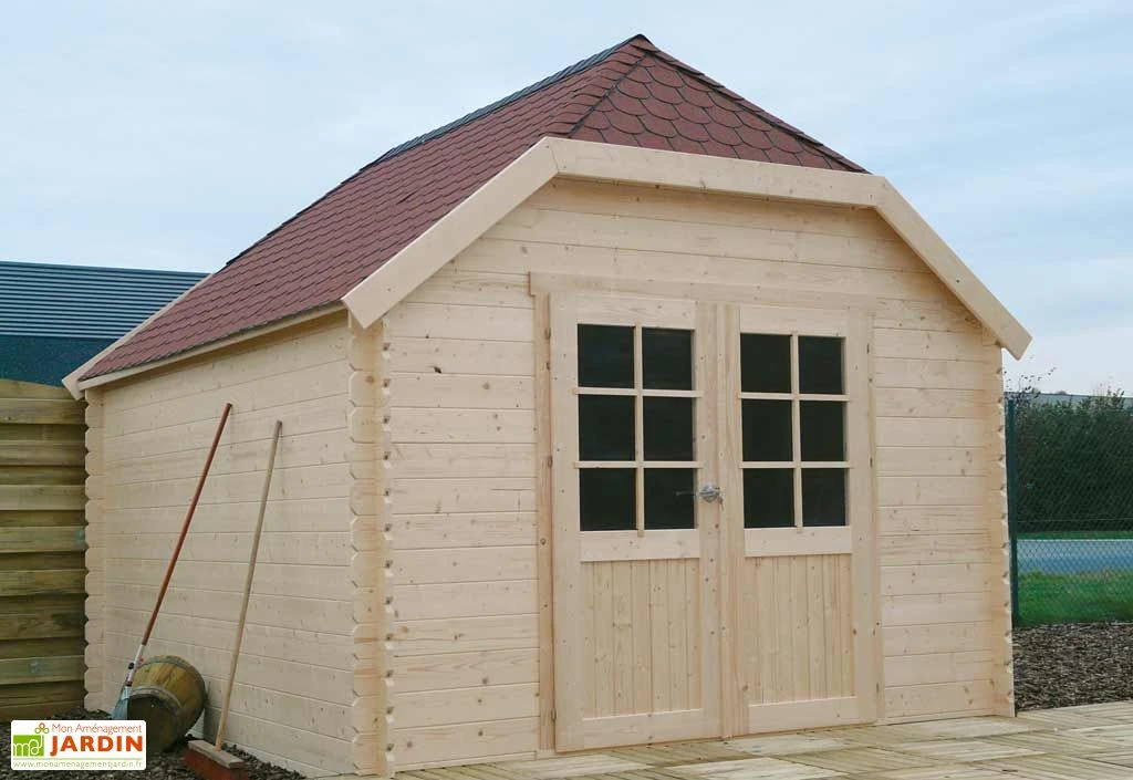 Solid Abri De Jardin Bois Limerick 28mm (298x388cm) Traité En Option 1 Solid Abri De Jardin Bois Limerick 28mm (298x388cm) Traité En Option