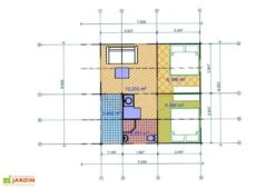 Abri De Jardin Bois Fay (600x600x258) -Abriet Mobilier Soldes Boutique abri jardin bois plans