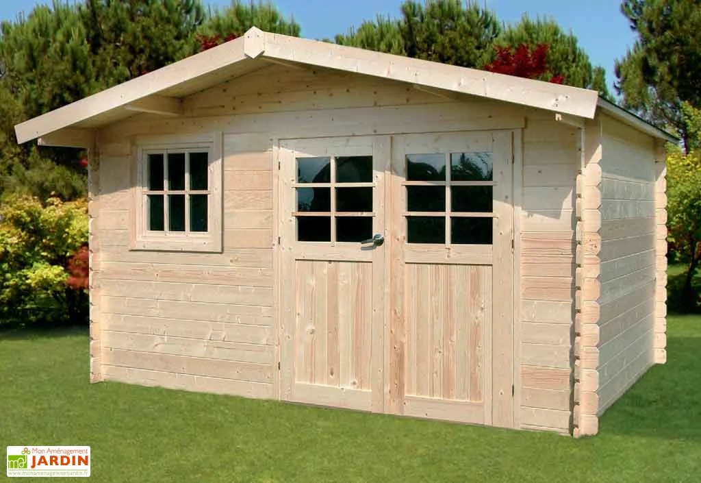 Solid Abri De Jardin Bois Salzburg 34mm 388x298cm 1 Solid Abri De Jardin Bois Salzburg 34mm 388x298cm