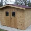 Abri De Jardin En Bois D’épicéa Traité Thiers – 8,97 M²