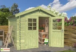 Abri De Jardin En Bois D’épicéa Traité Anny – 5,85 M²