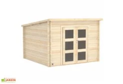 Abri De Jardin En épicéa De 8,9 M² Ep. 28 Mm - Juno 7 Abri De Jardin En épicéa De 8,9 M² Ep. 28 Mm - Juno -Abriet Mobilier Soldes Boutique abri jardin forest style daintre e 4