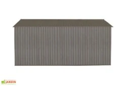 Abri De Jardin En Métal Look Bois Vieilli 13,51 M² -Abriet Mobilier Soldes Boutique abri jardin metal cabane aspect bois vieilli 421x321cm