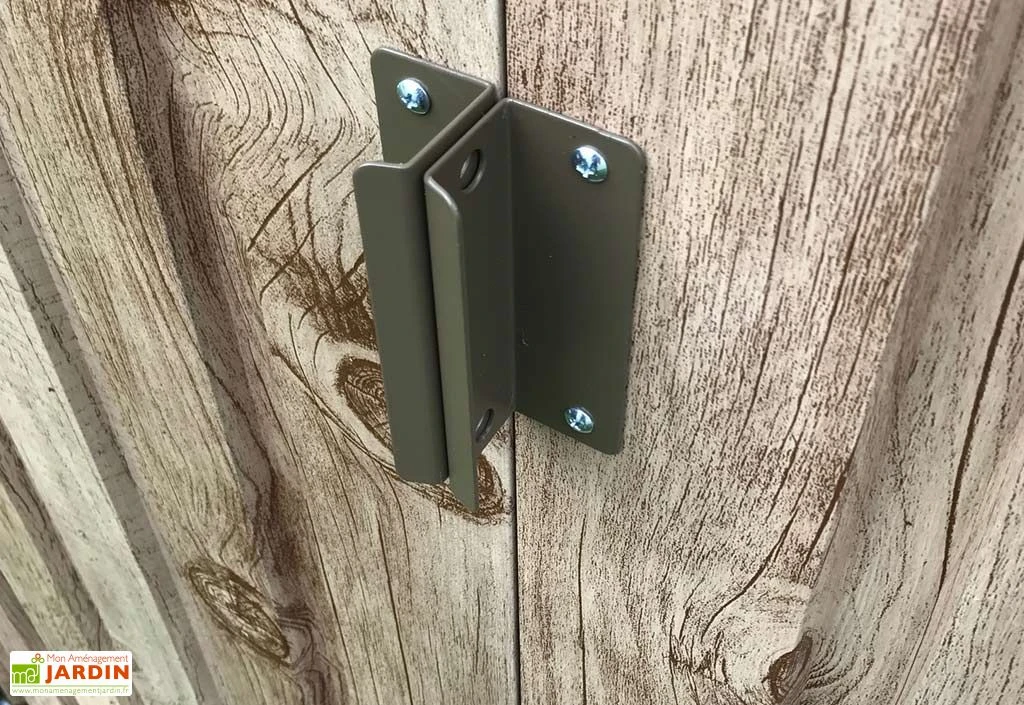 Abri De Jardin En Métal Duramax Woodgrain Imitation Bois 8 M² 6 Abri De Jardin En Métal Duramax Woodgrain Imitation Bois 8 M² – Image 6