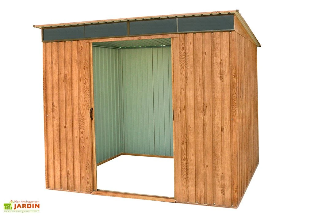 Abri De Jardin En Métal Duramax Woodgrain Imitation Bois Skylight 5 M² 1 Abri De Jardin En Métal Duramax Woodgrain Imitation Bois Skylight 5 M²