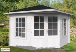 Abri De Jardin En Bois D’épicéa Brut Carmen – 8,82 M²