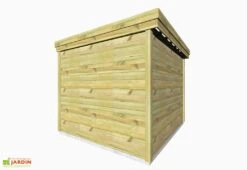 Abri De Jardin En Bois De Pin Traité Et Toiture Bac Acier – 6,25 M² -Abriet Mobilier Soldes Boutique abri jardin moderne bois traite