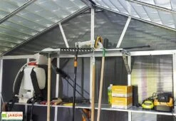 Abri De Jardin En Polycarbonate Et Aluminium Yukon 11 M² -Abriet Mobilier Soldes Boutique abri jardin polycarbonate aluminium yukon 11 m 3