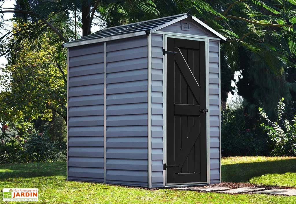 Abri De Jardin Skylight 2,1 M² Gris/Noir | Palram - Canopia 2 Abri De Jardin Skylight 2,1 M² Gris/Noir | Palram - Canopia – Image 2