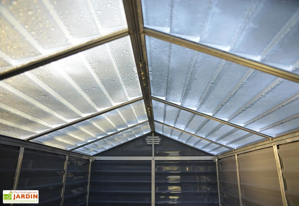 Abri De Jardin Skylight 2,8 M² Gris/Noir | Palram - Canopia 5 Abri De Jardin Skylight 2,8 M² Gris/Noir | Palram - Canopia – Image 5
