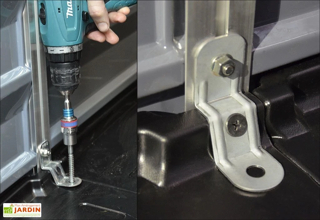 Abri De Jardin Skylight 1,7 M² Gris/Noir | Palram - Canopia 6 Abri De Jardin Skylight 1,7 M² Gris/Noir | Palram - Canopia – Image 6