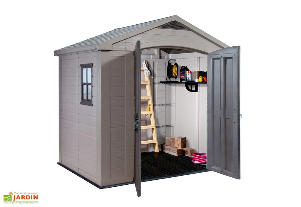 Keter Abri De Jardin Polypropylène 256,5 X 182 Cm - Sydney 86 1 Keter Abri De Jardin Polypropylène 256,5 X 182 Cm - Sydney 86