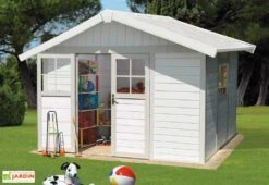 Grosfillex Abri De Jardin PVC Deco 7,5 -Abriet Mobilier Soldes Boutique abri jardin pvc deco75 vert