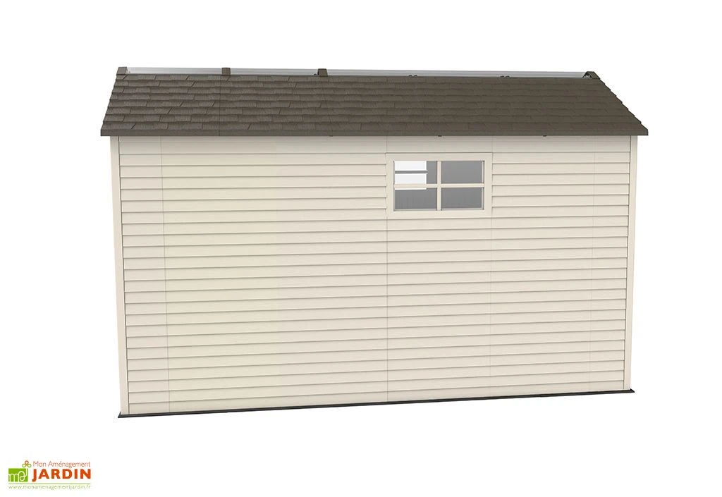 Abri De Jardin En PVC Et Acier Inoxydable Lifetime Landmark 8 M² 5 Abri De Jardin En PVC Et Acier Inoxydable Lifetime Landmark 8 M² – Image 5