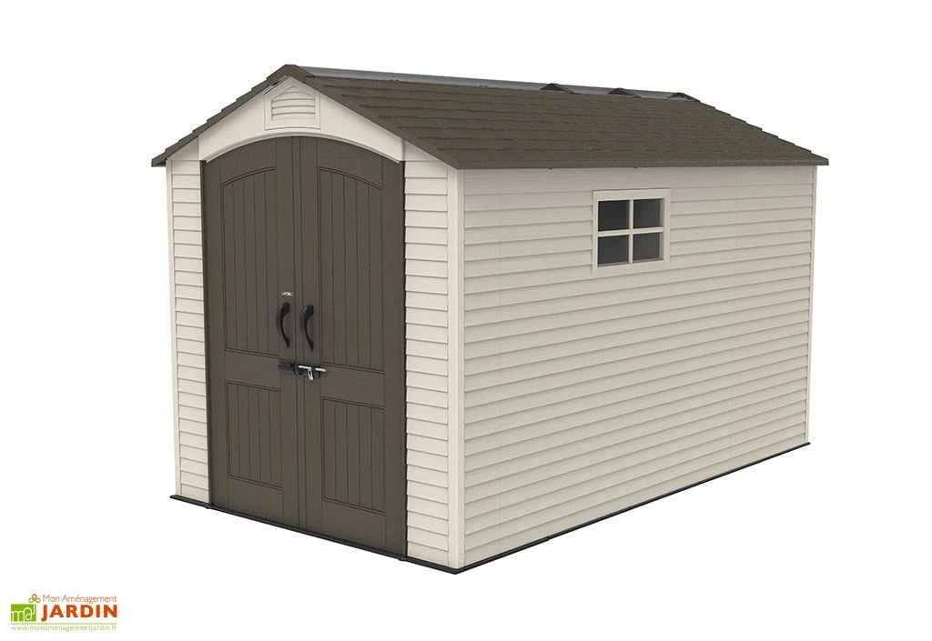 Abri De Jardin En PVC Et Acier Inoxydable Lifetime Landmark 8 M² 1 Abri De Jardin En PVC Et Acier Inoxydable Lifetime Landmark 8 M²