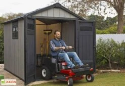 Keter Abri De Jardin PVC Brossium 759 (229x287) -Abriet Mobilier Soldes Boutique abri jardin resine gris brossium 759 6