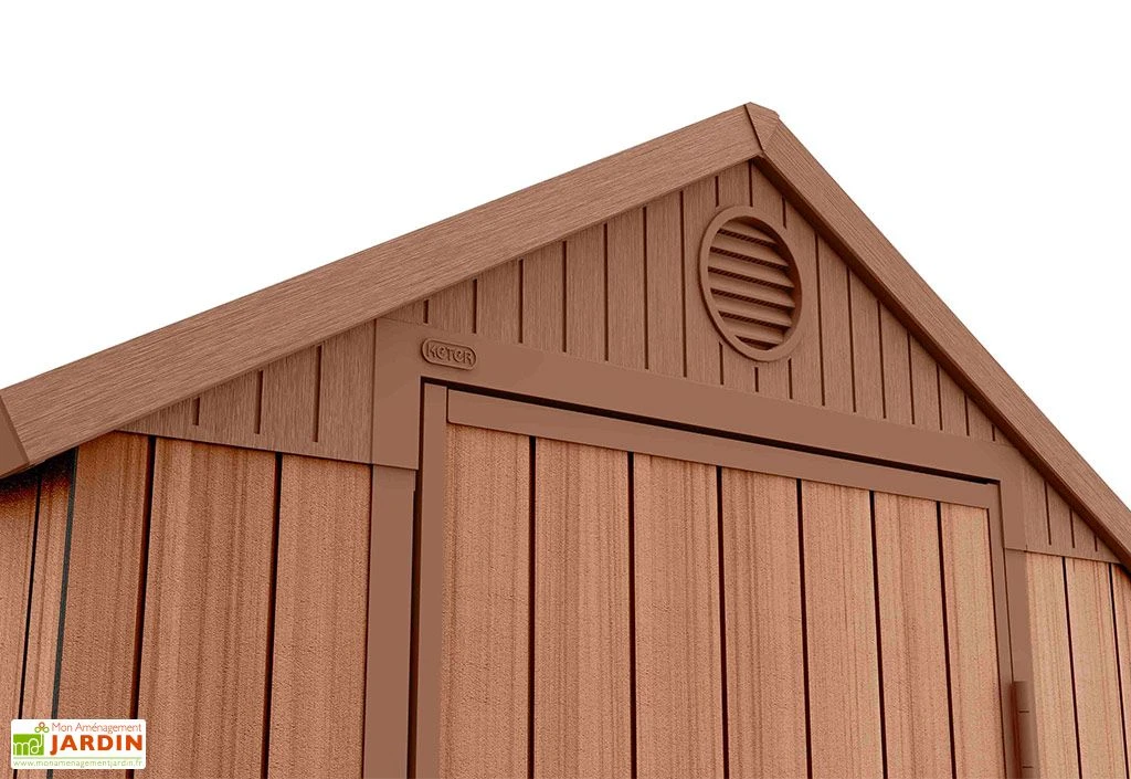 Keter Abri De Jardin En Résine Imitation Bois Darwin 46 – 2,2 M² 3 Keter Abri De Jardin En Résine Imitation Bois Darwin 46 – 2,2 M² – Image 3
