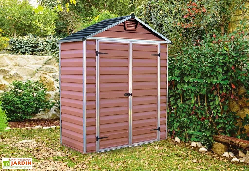 Abri De Jardin En Polycarbonate 1 X 2 M – Skylight Amber 6x3 2 Abri De Jardin En Polycarbonate 1 X 2 M – Skylight Amber 6x3 – Image 2