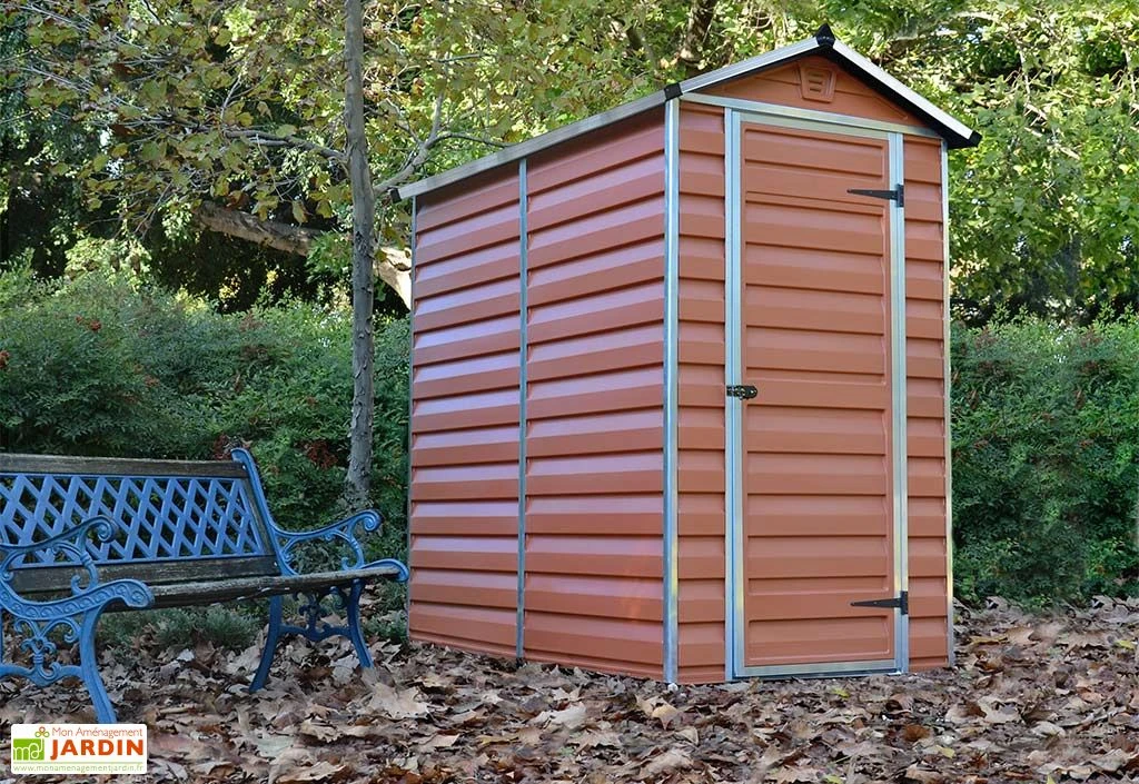 Abri De Jardin Skylight 2,1 M² Ambre | Palram - Canopia 2 Abri De Jardin Skylight 2,1 M² Ambre | Palram - Canopia – Image 2