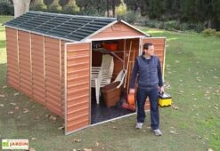 Abri De Jardin Skylight 7 M² Ambre | Palram - Canopia -Abriet Mobilier Soldes Boutique abri jardin skylight ambre 7m2 palram canopia