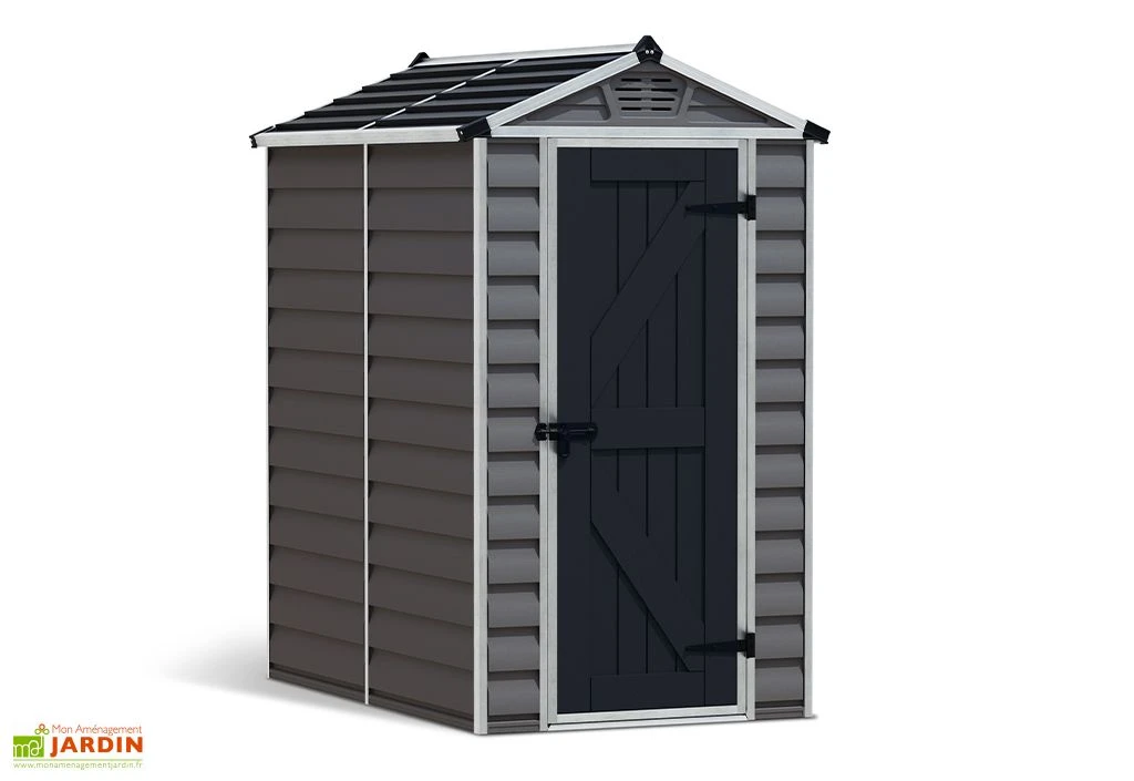 Abri De Jardin Skylight 2,1 M² Gris/Noir | Palram - Canopia 1 Abri De Jardin Skylight 2,1 M² Gris/Noir | Palram - Canopia