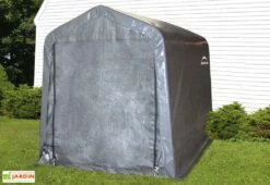 Abri De Jardin Souple En Acier Et Polyéthylène 5 M² -Abriet Mobilier Soldes Boutique abri jardin souple acier enduit bache polyethylene 5m2 1