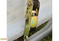 Abri De Jardin Souple En Acier Et Polyéthylène 5 M² -Abriet Mobilier Soldes Boutique abri jardin souple acier enduit bache polyethylene 5m2 5